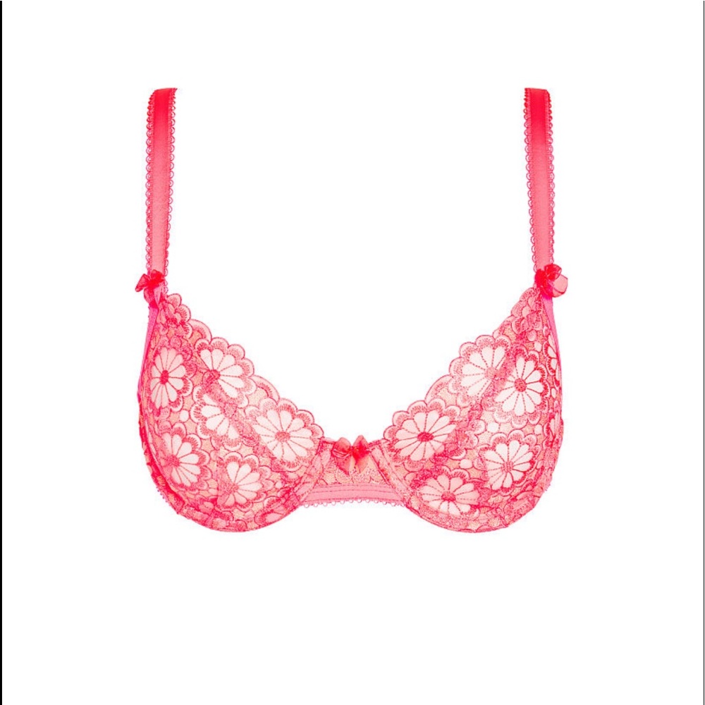 LOVE & LEMONS Pink Large Lovely
Daisy Scoop Bra